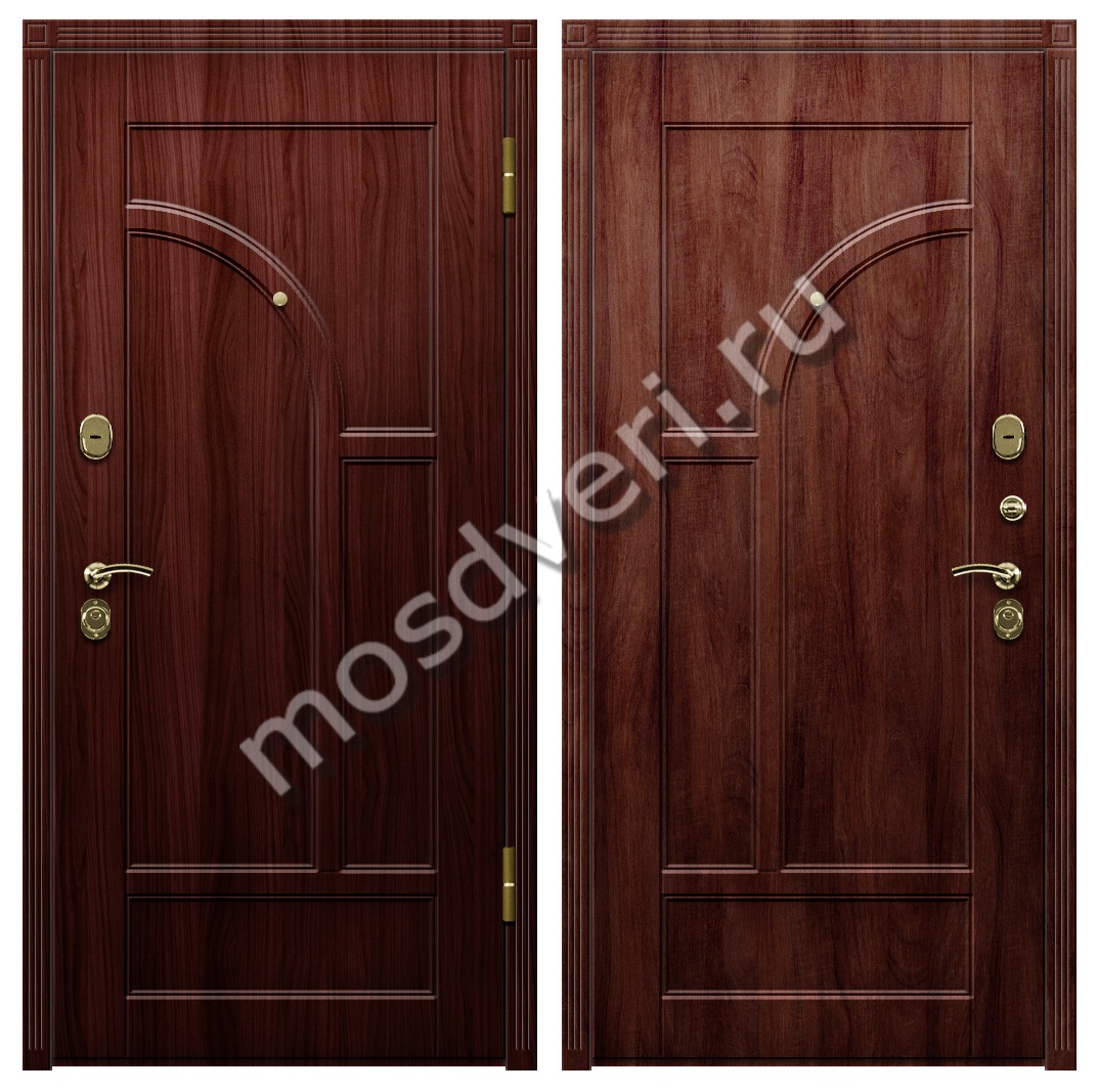 Одностворчатая входная дверь уличная с покрытием МДФ в частный дом - купить от производителя Мосдвери Одностворчатая входная дверь уличная с покрытием МДФ в частный дом